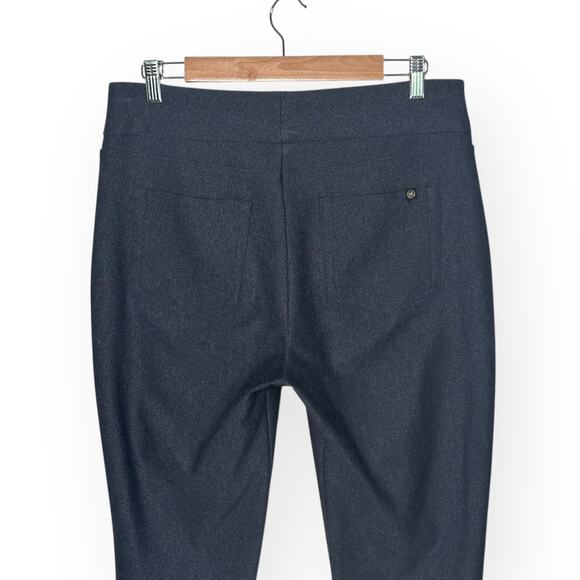 HONEYLOVE EverReady Pant Stormy Blue Twill Ponte Slimming Shaping Tummy Sculpt - Picture 10 of 16